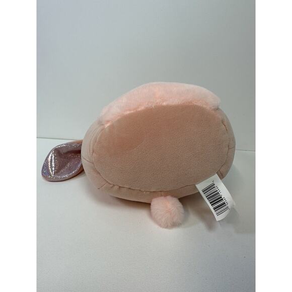 Squishmallows BUNNY 8” Easter Plush Satine the Bunny Rabbit Pink Glitter - Picture 10 of 10